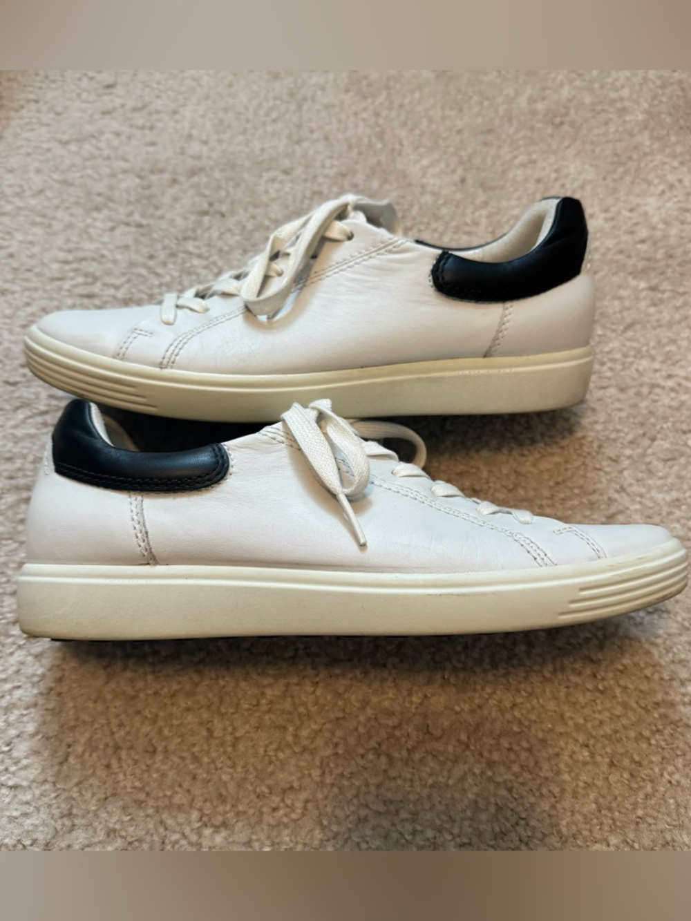 Ecco White‎ Sneaker Soft 7 Size 40